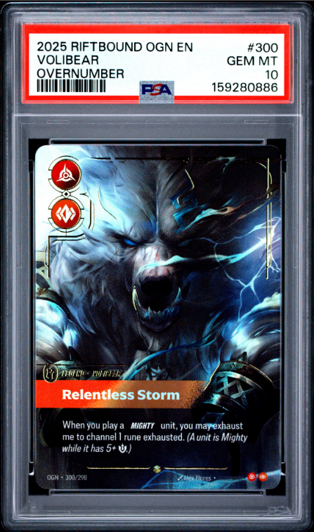 League of Legends Ogn-Origins Volibear - Relentless Storm #300