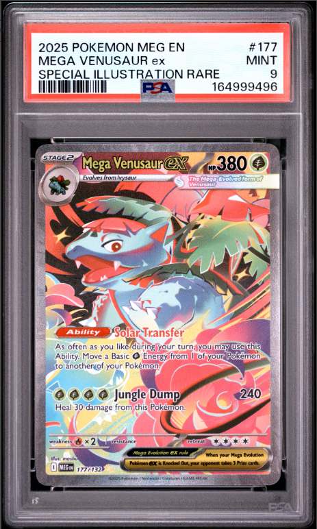 2025 Pokemon Meg En-Mega Evolution Mega Venusaur Ex #177