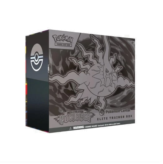 Pitch Black Pokemon Center Elite Trainer Box