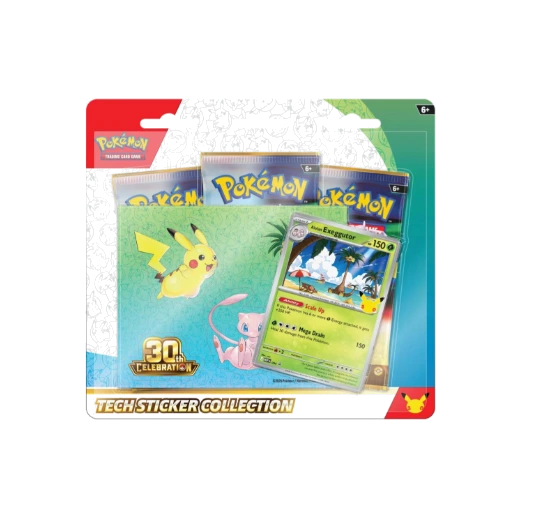 30th Celebration Tech Sticker Collection [Alolan Exeggutor] Pre Sale