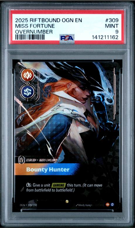 2025 Riftbound: League of Legends Ogn-Origins Miss Fortune - Bounty Hunter #309